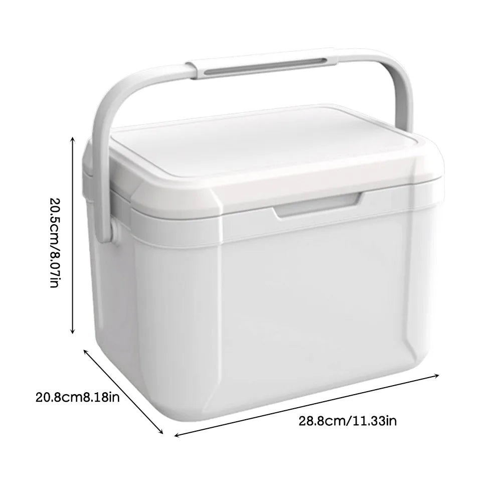 JOCESTYLE Camping Car Refrigerator With Handle Dual Temperature Cooler