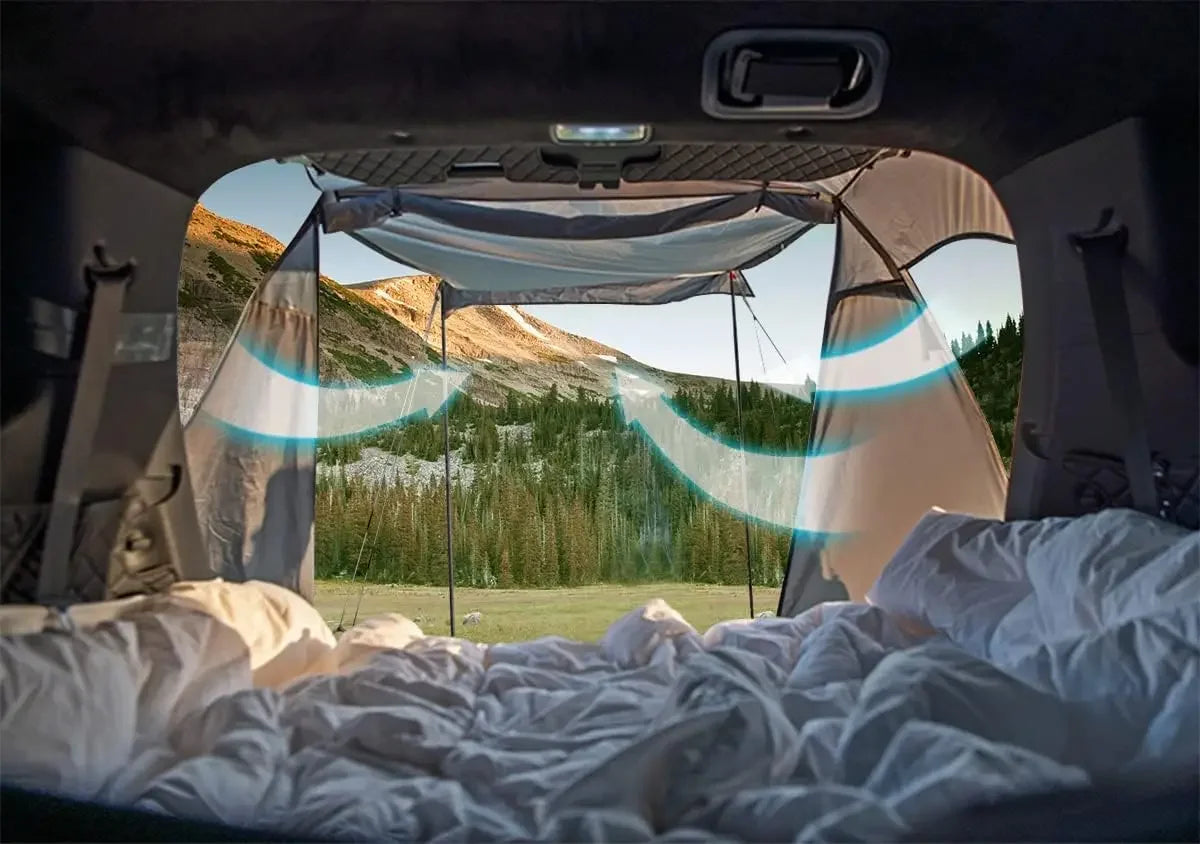 Unp SUV Car Tent Tailgate Shade Awning For Outdoor Camping