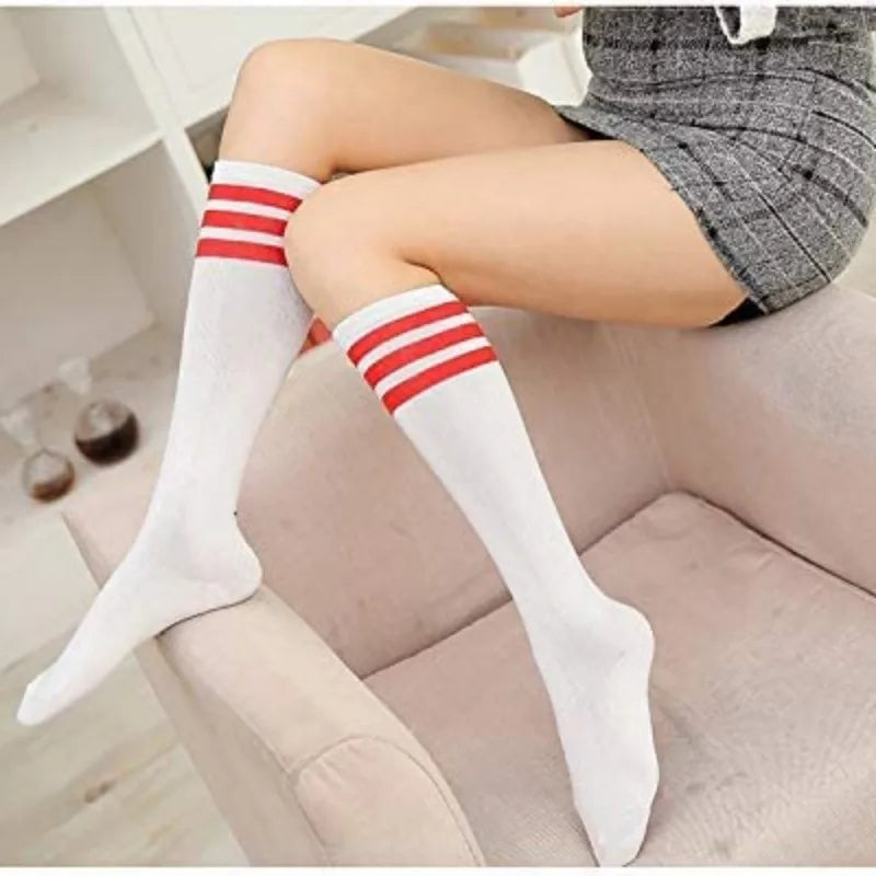 NONECN Unisex Compression Soccer Football Socks Non Slip
