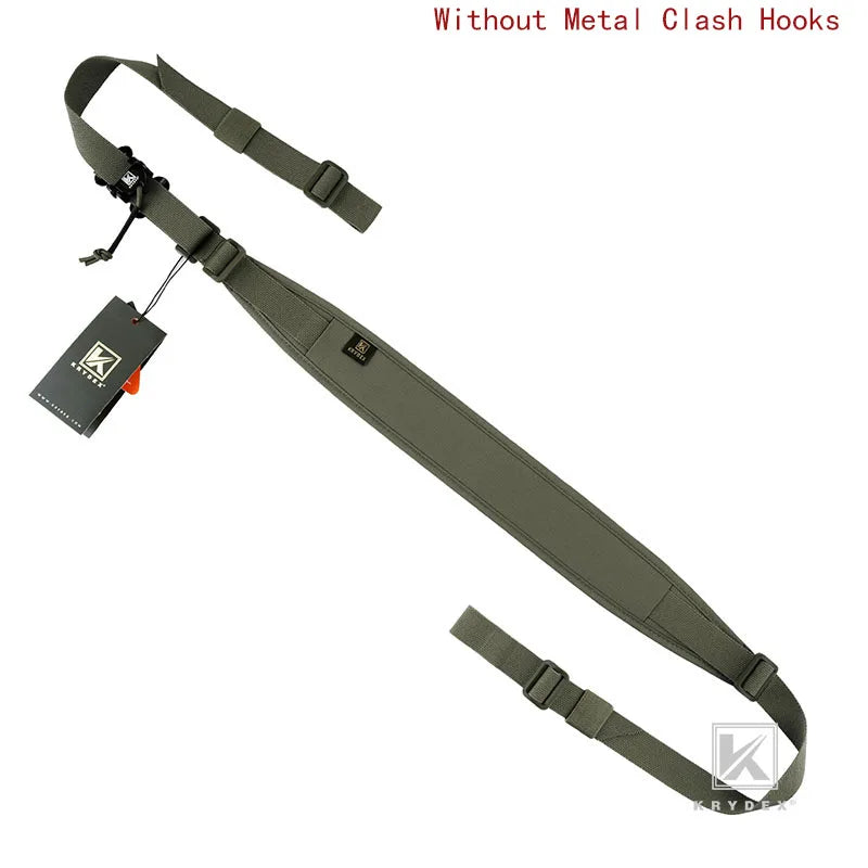 Krydex Tactical Modular Rifle Sling Slingster Removable 2 Point 1 Point