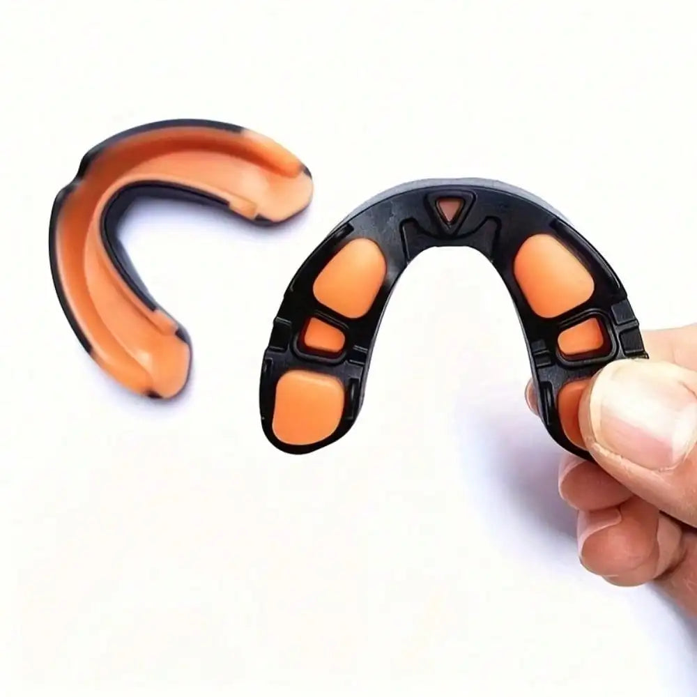 4 Piece EVA Shock Absorbing Sports Mouth Guards For Boxing