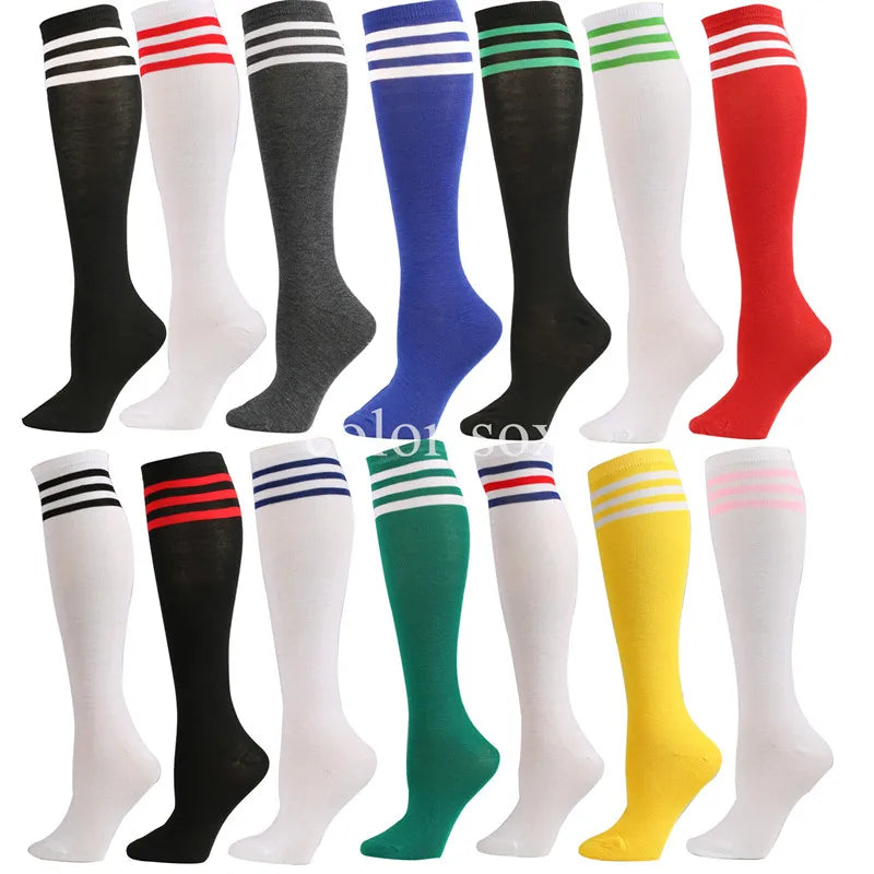 NONECN Unisex Compression Soccer Football Socks Non Slip