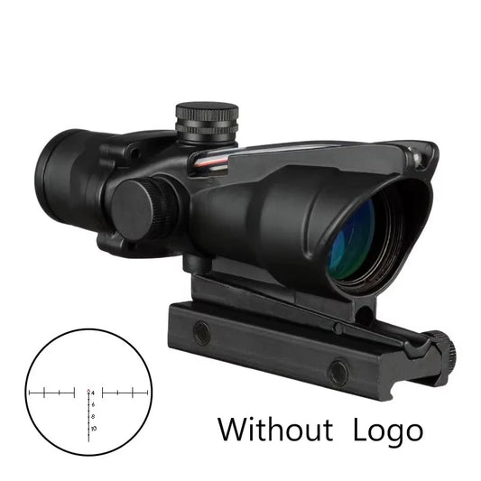 Bestsight 4x32 Rifle Scope With Illuminated Red Dot Etched Reticle