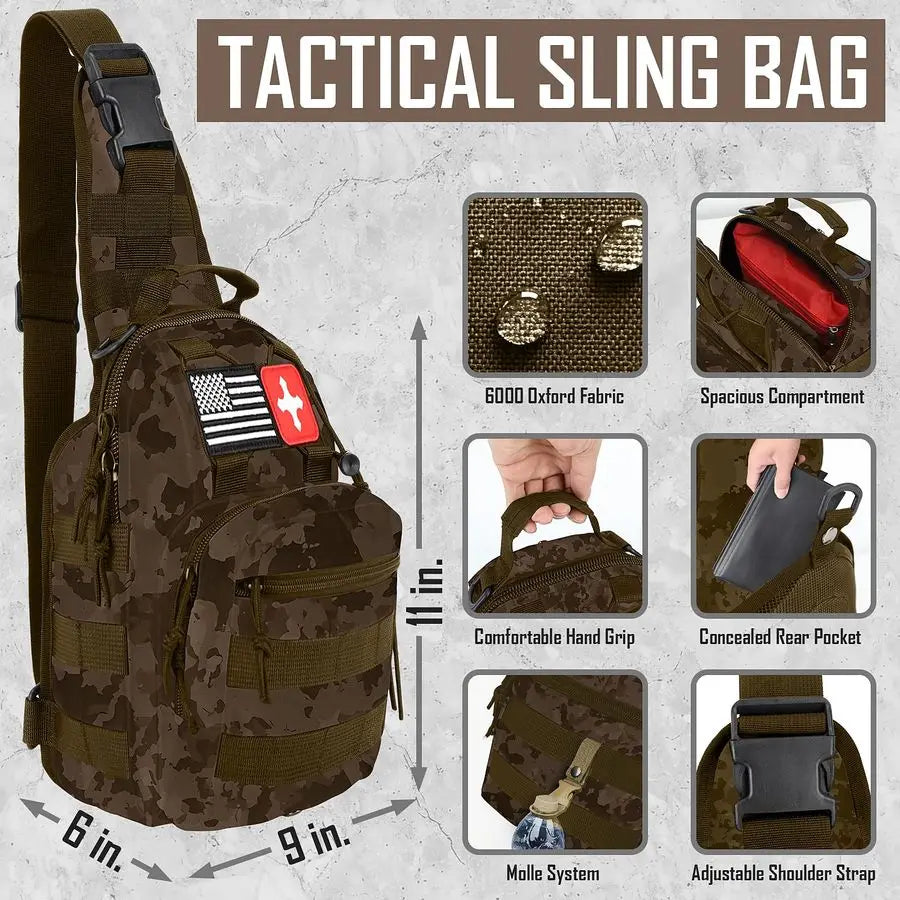 Survival Gear 268 Piece Kit With First Aid Axe Headlamp